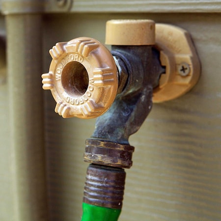 Woodford Mfg 1/2 in. x 1/2 in. MPT x FS x 16 in. L Freezeless Anti-Siphon Sillcock 17CP-16-MH